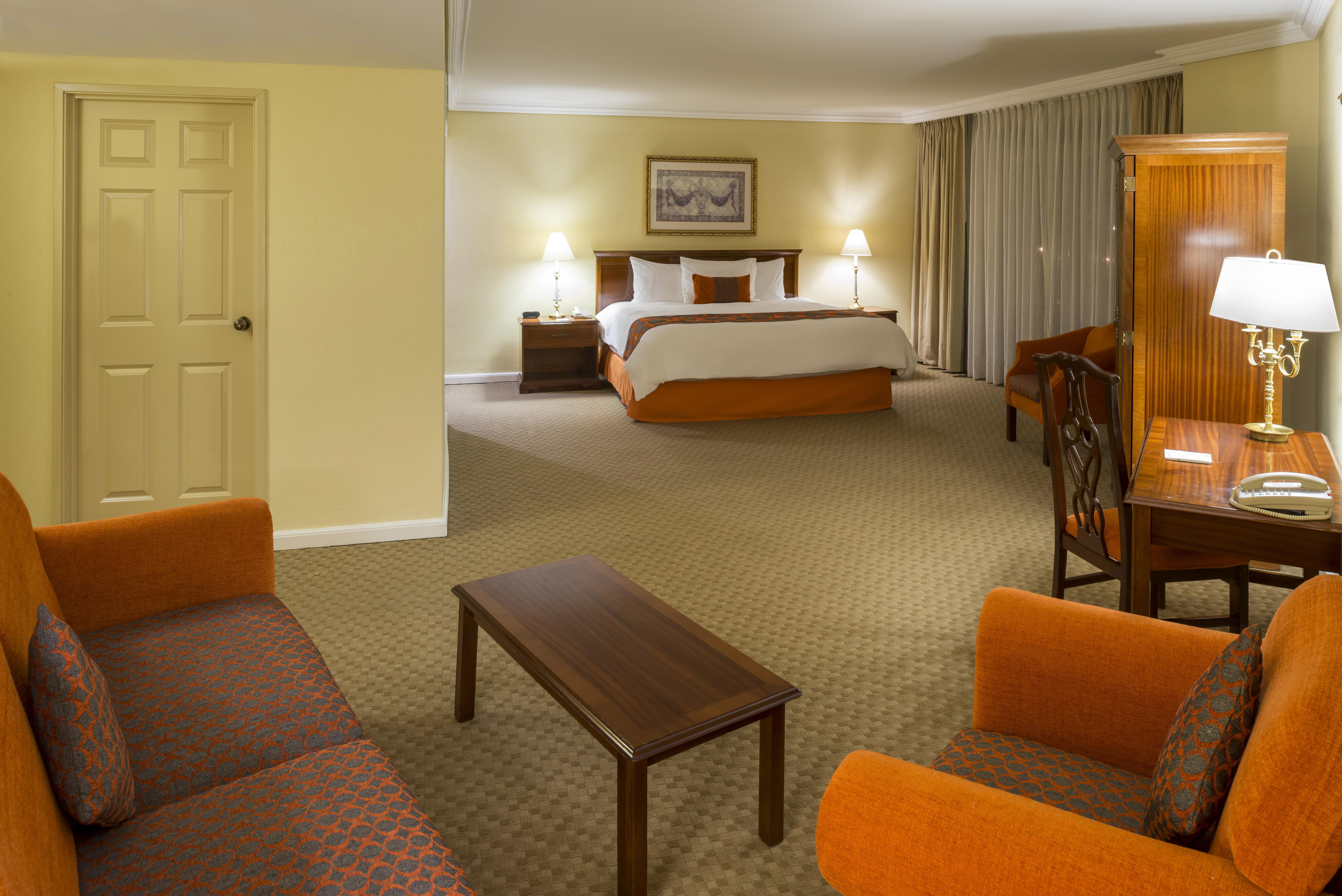 Отель Camino Real Puebla Angelopolis Экстерьер фото A typical suite at the Hilton Garden Inn