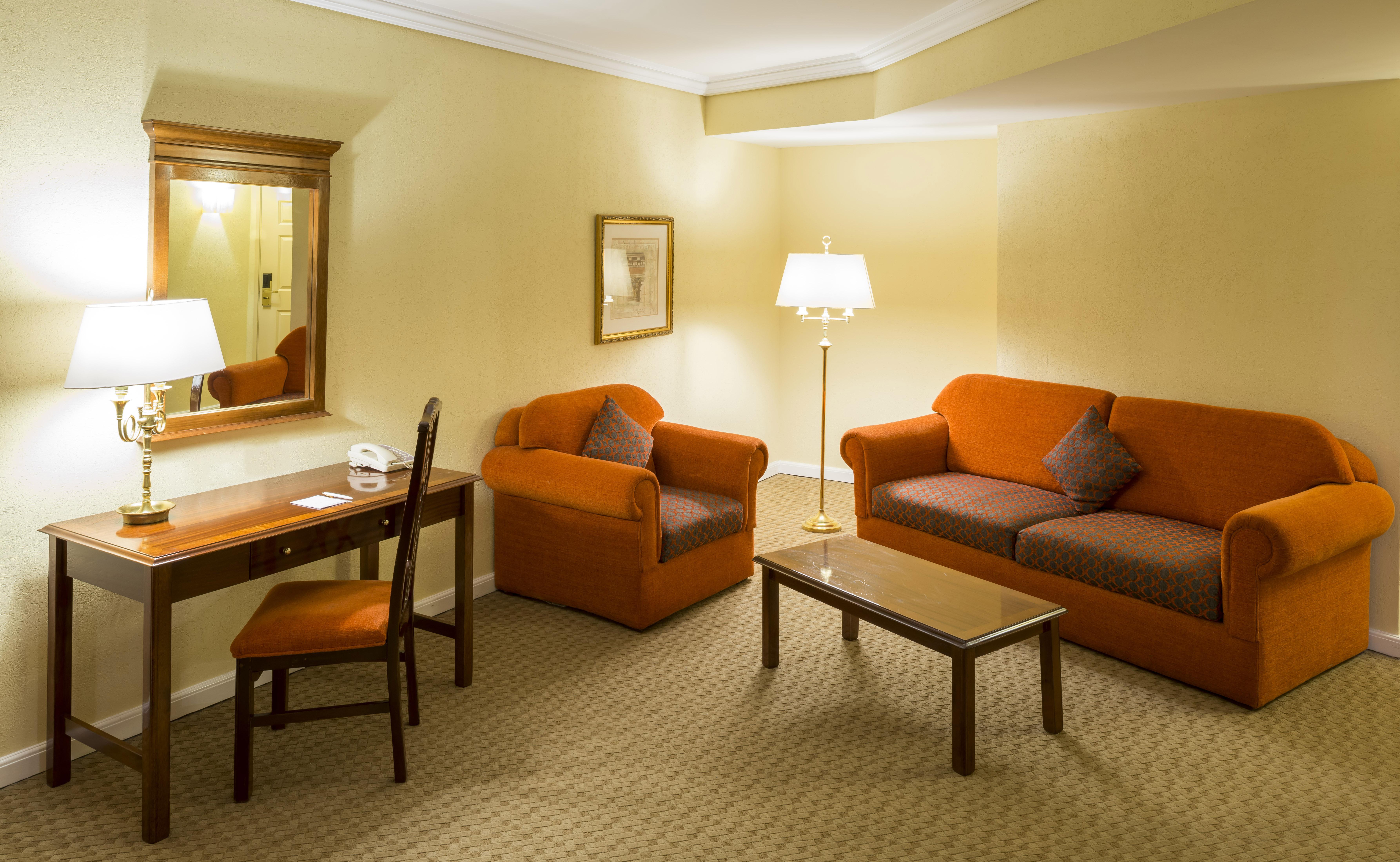 Отель Camino Real Puebla Angelopolis Экстерьер фото A living room